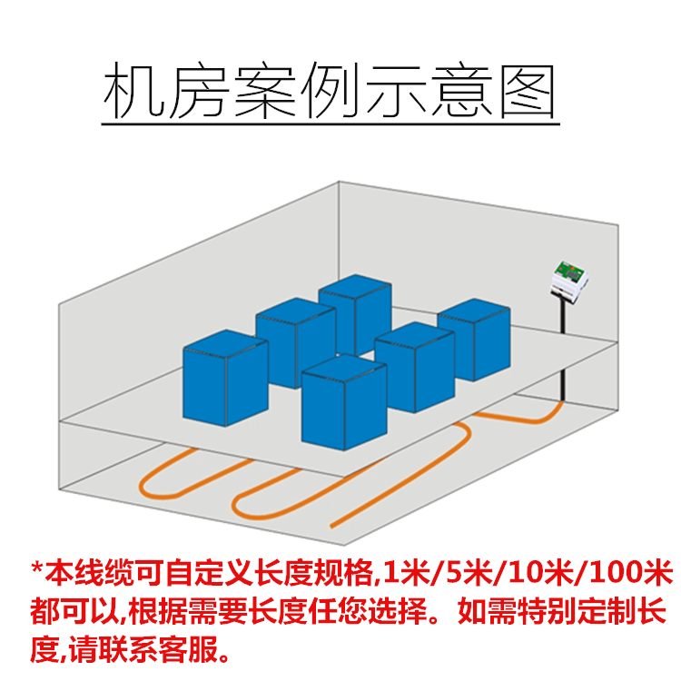 定位漏水檢測繩,機房漏水監控